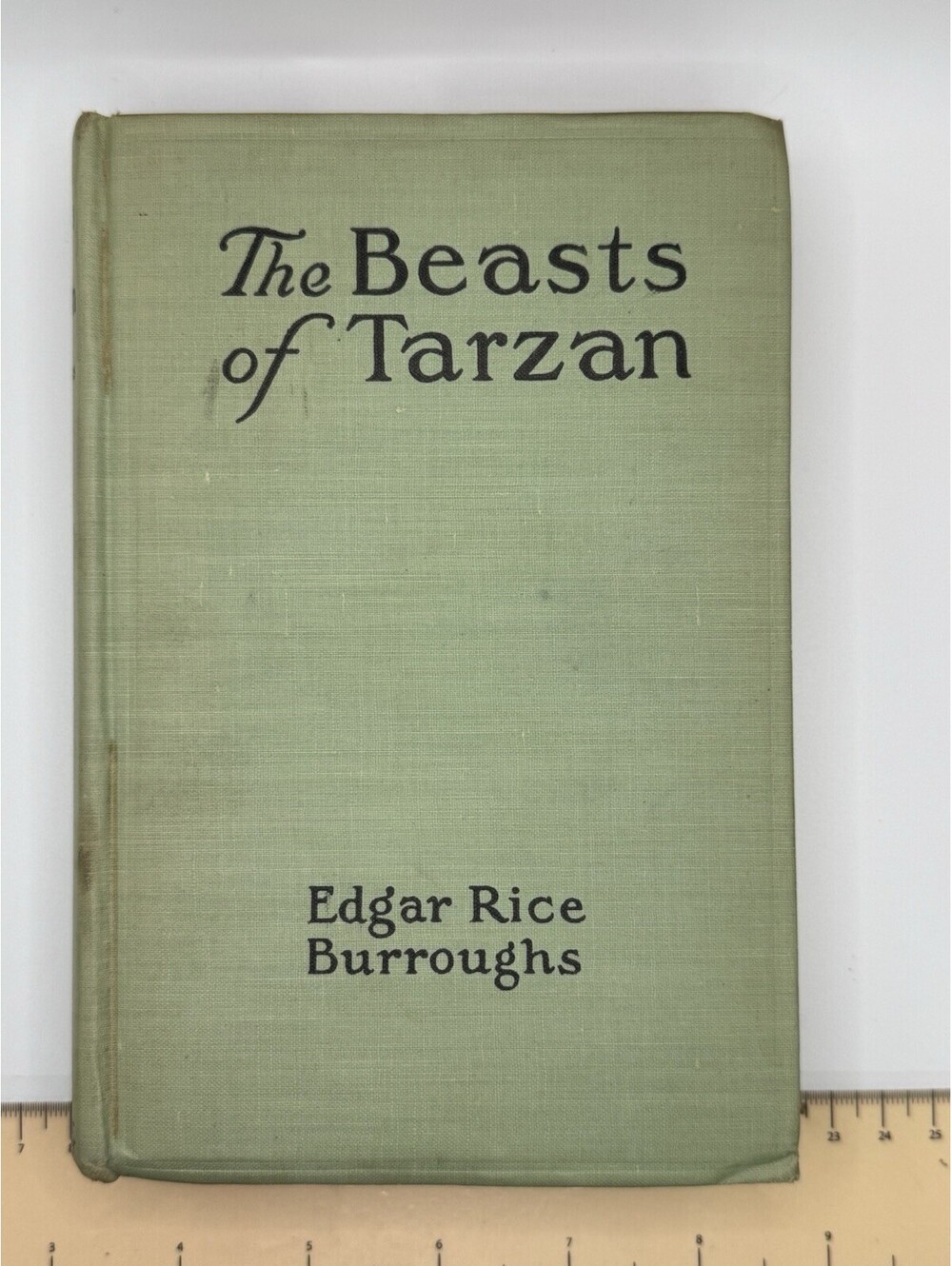 “The Beasts of Tarzan”, Book by Edgar Rice Burroughs 1916